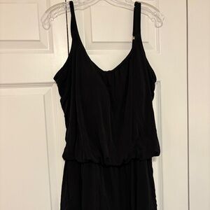 Maxine of Hollywood Black Romper Size 2XL Bathing Suit
